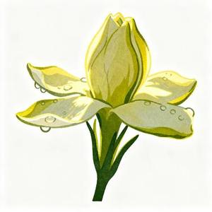 栀子花般的她