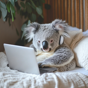 Melancholy quiet cafe