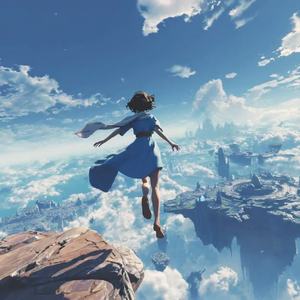 空はやさしい速度で （The Sky Moves at a Gentle Pace） by jiimo