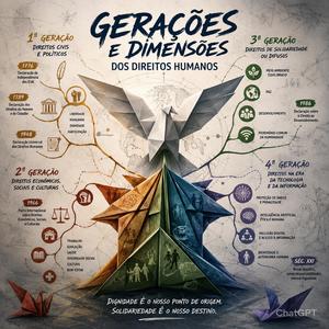 Geracôes e dimençôes dos direitos humanos