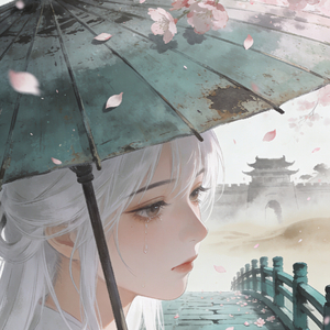 一伞烟雨负平生