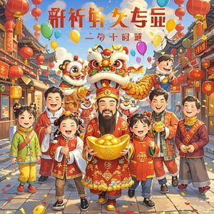 新春快乐祝贺大家-张明