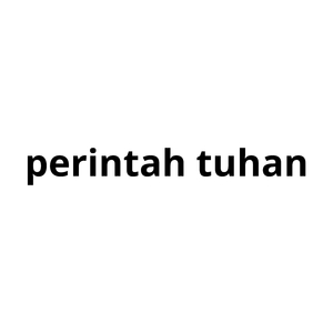 Perintah Tuhan