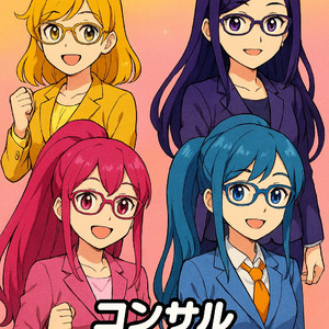 コンサル❤️プリキュア！ED妄想曲「ハートの文書レビュー」 by Consulting Music Research Institute