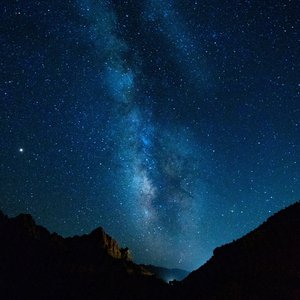 Stars in the night sky