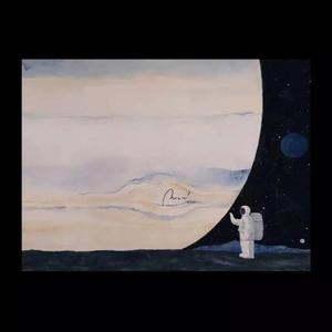 宇航员降落地球