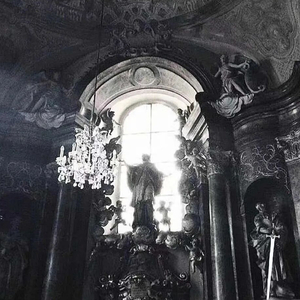 Holiness veils infernal evil