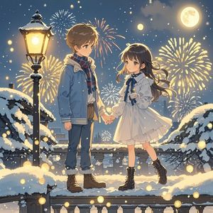 飘雪天台的邂逅