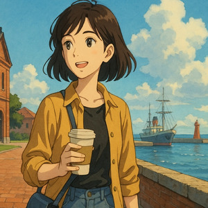 回る記憶盤 - 灯台と午後の静寂