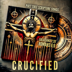 CRUCIFIED Galatians 2:20 Romans 6:6 (Indecipherable)