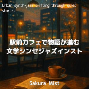 路地の階段で滲む微光