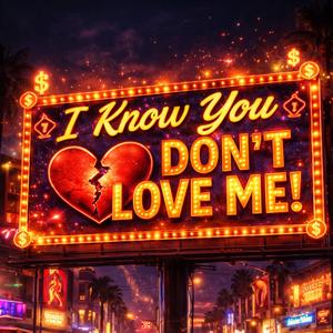 I Know You Don’t Love Me