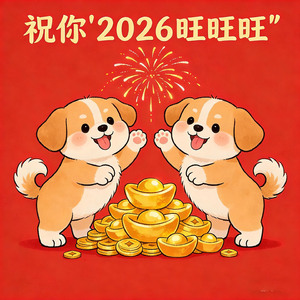 祝你2026旺旺旺 (祝你2026顺顺顺财神)