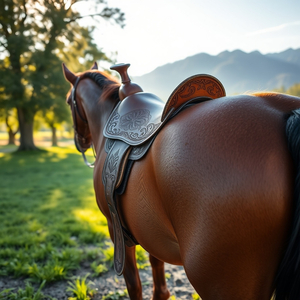 लकड़ी की काठी-1