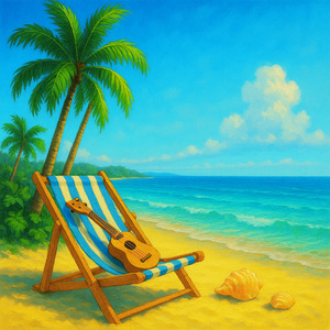 南国の海岸線 – リラックスできるビーチ