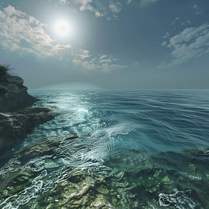 Comfort in the Ocean's Gentle Night