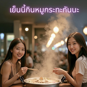 เย็นนี้กินหมูกระทะกันนะ