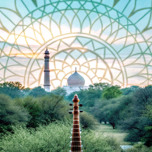 Mystic Dawn in Delhi