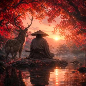 Lanterns in Mist