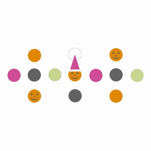 ハロウィンゴーストとクリスマスパンプキン