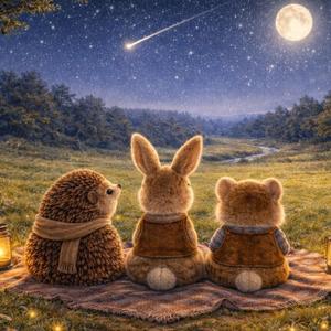Moonlight Over the Forest Sanctuary