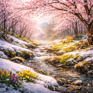 冬と春のあいだ