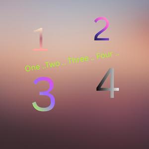 One .. Two .. Three .. Four ..