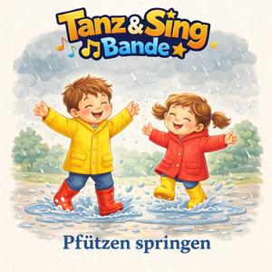 Pfützen springen