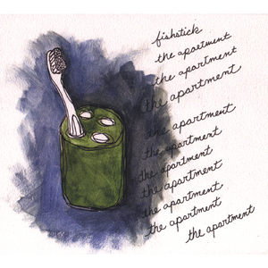 Frozen Drop Of Blood