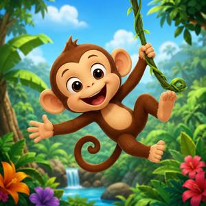 monito divertido