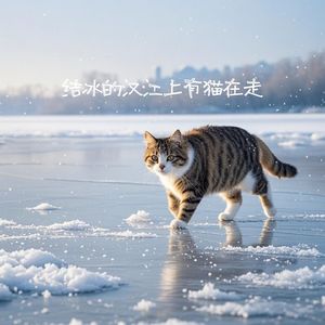 结冰的汉江上有猫在走 (Djmix)