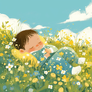 八音盒摇篮曲 (轻嘘声 羊水声 胎心声)