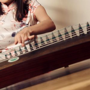 小鱼 (古筝+鸟声)