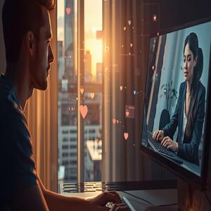 Perché sul web l’amore sembra sempre un po’ più reale.