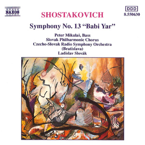 Symphony No. 13 in B-Flat Minor, Op. 113, "Babi Yar":II. Yumor (Humor)