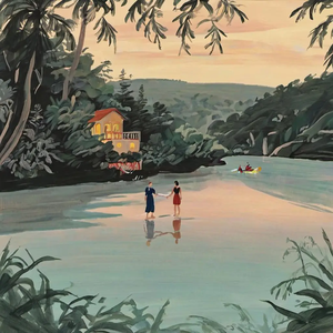 渡缘帖·青山约