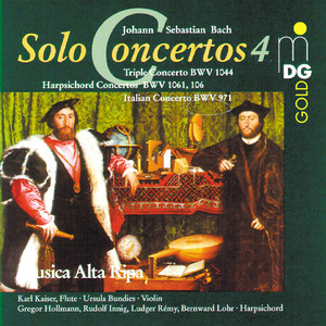 Concerto for Harpsichord, Flute, Violin, Strings and B.C in A Minor, BWV 1044: III. Alla breve
