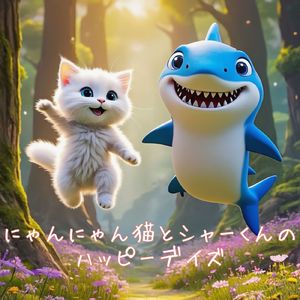 にゃんにゃん猫とシャーくんのハッピーデイズ (Cover)