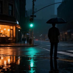 秋雨中的遗憾