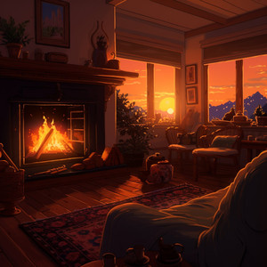 Tranquilidad Nocturna Del Sueño Ardiente