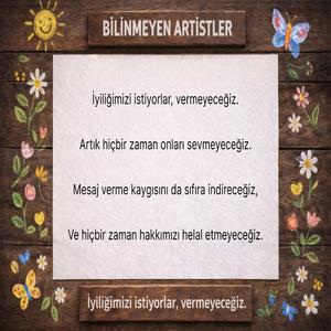 İyiliğimizi İstiyorlar Vermeyeceğiz