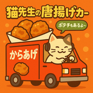 ねこせんせいのあらあげカー