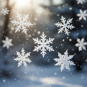 Кружись снежинка