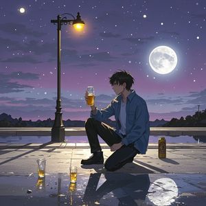 独酌夜色-修身养性