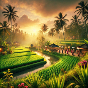 Ubud in The Morning