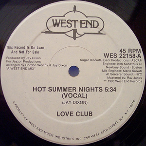 Hot Summer Nights (Instrumental)