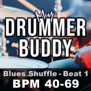 BPM 52 (Blues Shuffle Drums, Beats Per Minute, Tempos and Grooves for Practice, Jamming, and Songwriters)