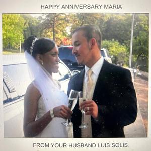 HAPPY ANNIVERSARY MARIA