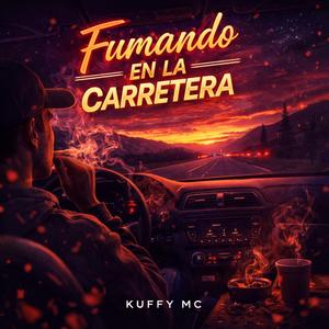 Fumando en la carretera