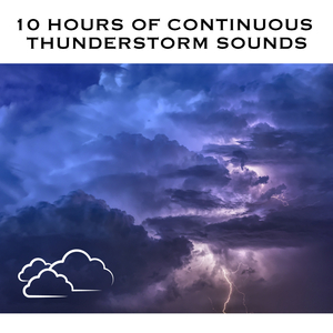 Thunderstorm Sounds for Sleep, Pt. 36 (Continuous No Gaps)